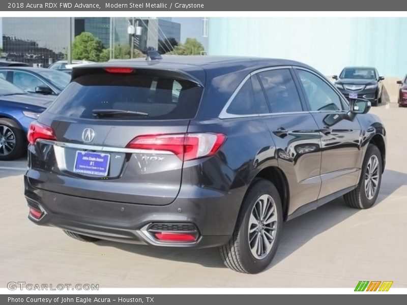 Modern Steel Metallic / Graystone 2018 Acura RDX FWD Advance