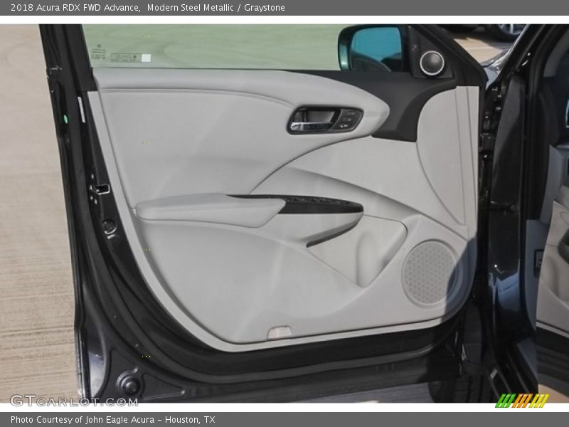 Modern Steel Metallic / Graystone 2018 Acura RDX FWD Advance
