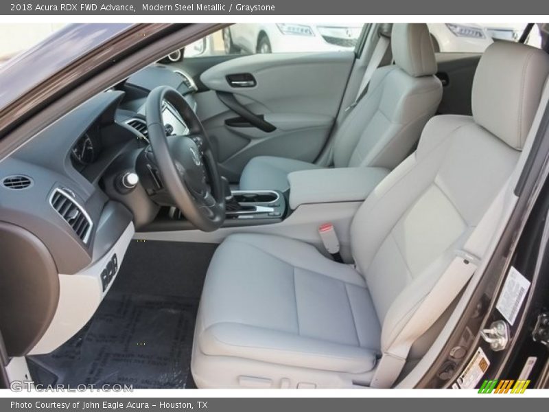 Modern Steel Metallic / Graystone 2018 Acura RDX FWD Advance