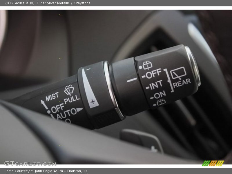 Lunar Silver Metallic / Graystone 2017 Acura MDX