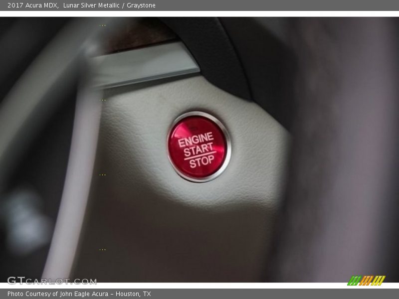 Lunar Silver Metallic / Graystone 2017 Acura MDX