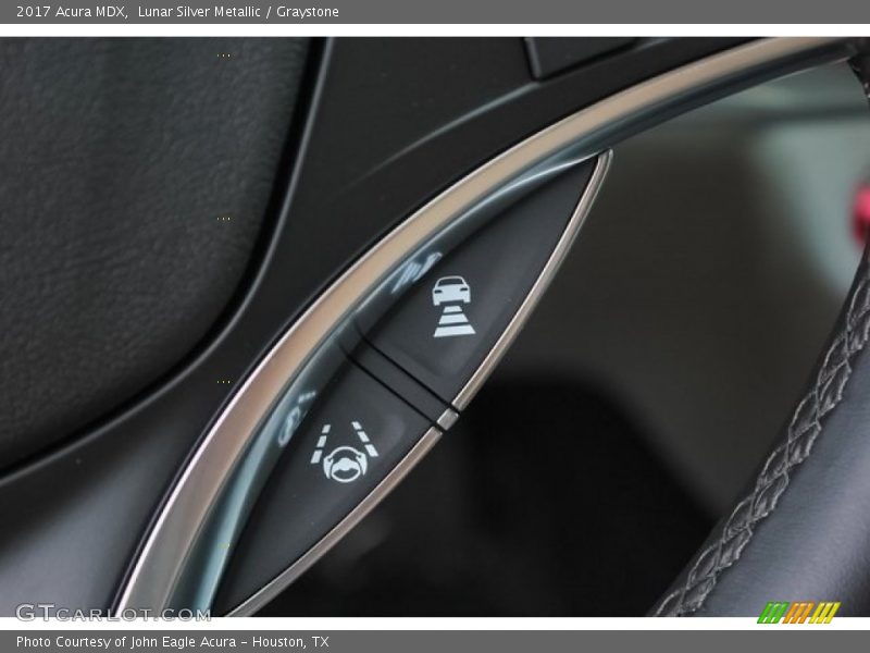 Lunar Silver Metallic / Graystone 2017 Acura MDX