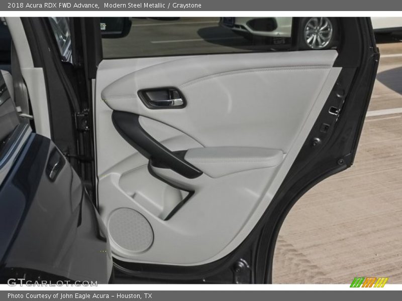 Modern Steel Metallic / Graystone 2018 Acura RDX FWD Advance