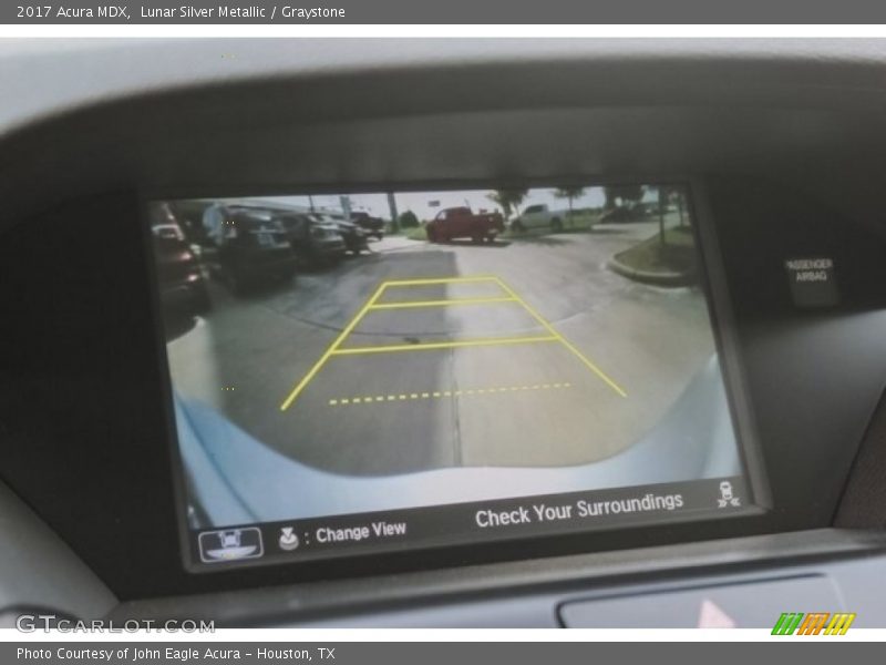 Lunar Silver Metallic / Graystone 2017 Acura MDX