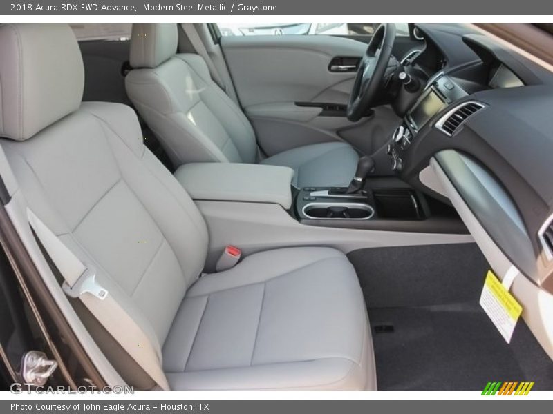 Modern Steel Metallic / Graystone 2018 Acura RDX FWD Advance