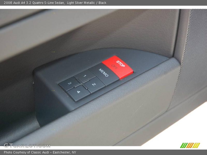 Light Silver Metallic / Black 2008 Audi A4 3.2 Quattro S-Line Sedan