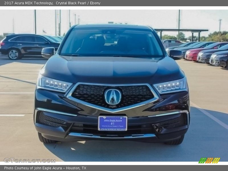 Crystal Black Pearl / Ebony 2017 Acura MDX Technology