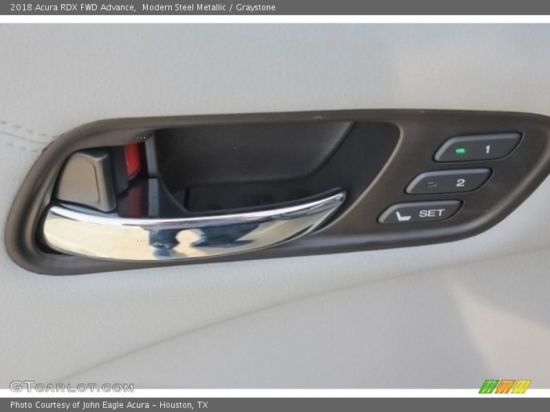 Modern Steel Metallic / Graystone 2018 Acura RDX FWD Advance