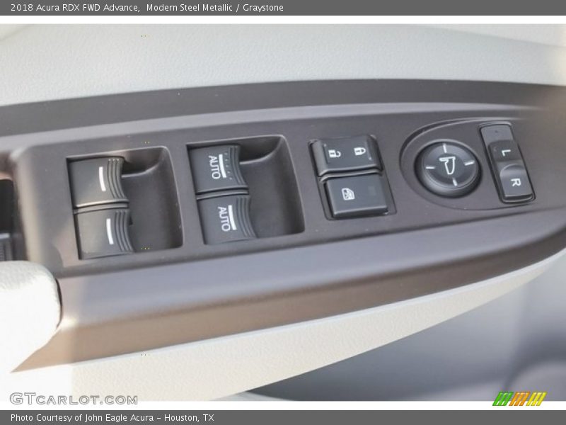 Modern Steel Metallic / Graystone 2018 Acura RDX FWD Advance