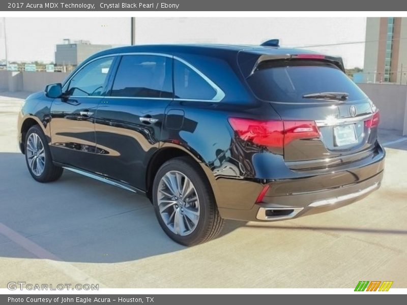 Crystal Black Pearl / Ebony 2017 Acura MDX Technology