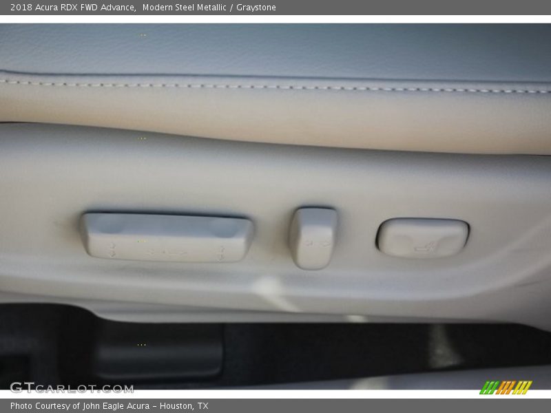 Modern Steel Metallic / Graystone 2018 Acura RDX FWD Advance