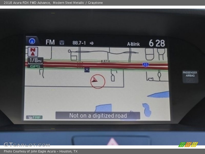 Modern Steel Metallic / Graystone 2018 Acura RDX FWD Advance