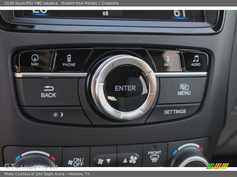 Modern Steel Metallic / Graystone 2018 Acura RDX FWD Advance