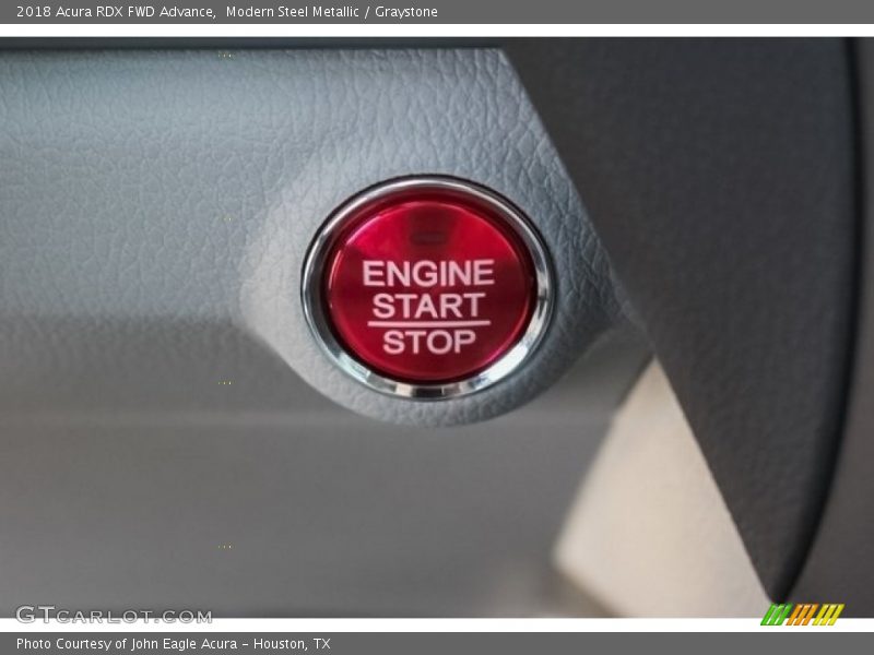 Modern Steel Metallic / Graystone 2018 Acura RDX FWD Advance