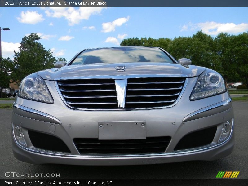 Granite Gray / Jet Black 2013 Hyundai Equus Signature
