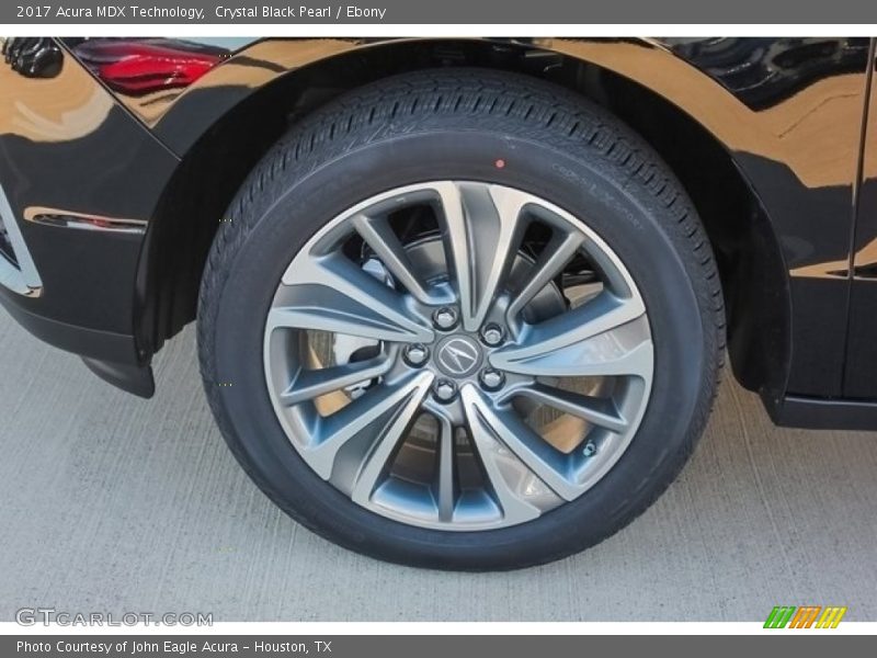 Crystal Black Pearl / Ebony 2017 Acura MDX Technology