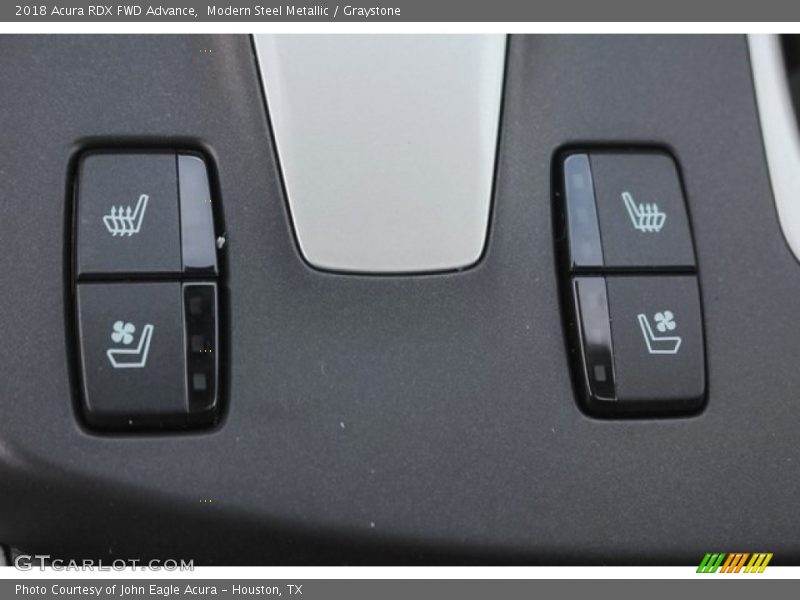 Modern Steel Metallic / Graystone 2018 Acura RDX FWD Advance