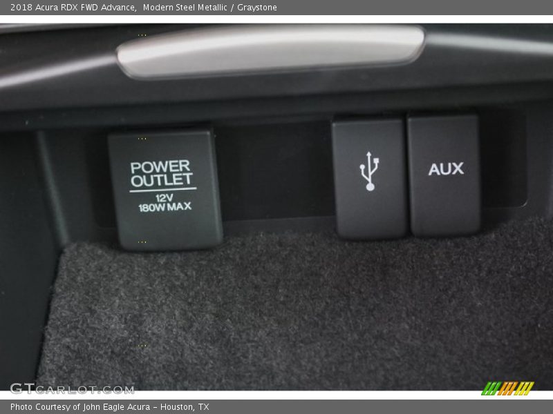 Modern Steel Metallic / Graystone 2018 Acura RDX FWD Advance