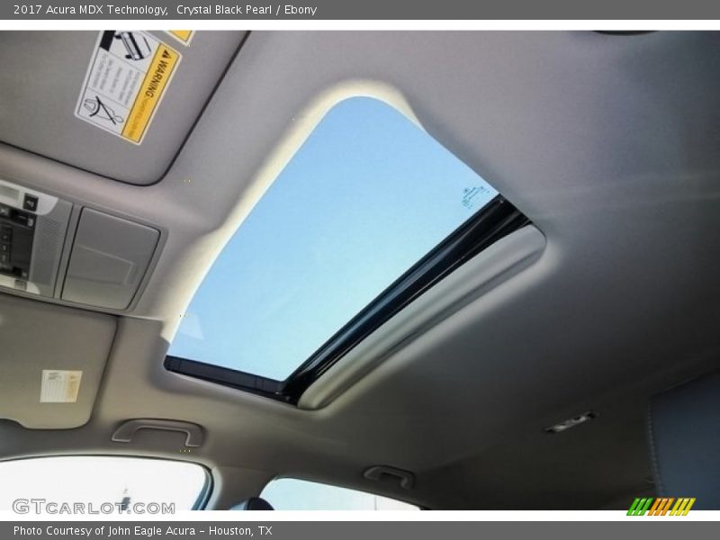Crystal Black Pearl / Ebony 2017 Acura MDX Technology