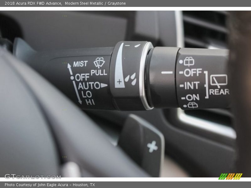 Modern Steel Metallic / Graystone 2018 Acura RDX FWD Advance