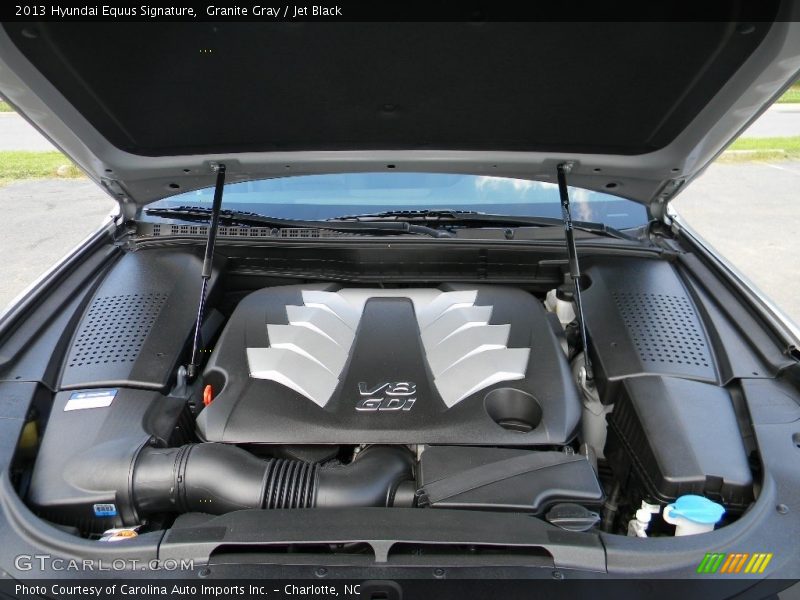 Granite Gray / Jet Black 2013 Hyundai Equus Signature