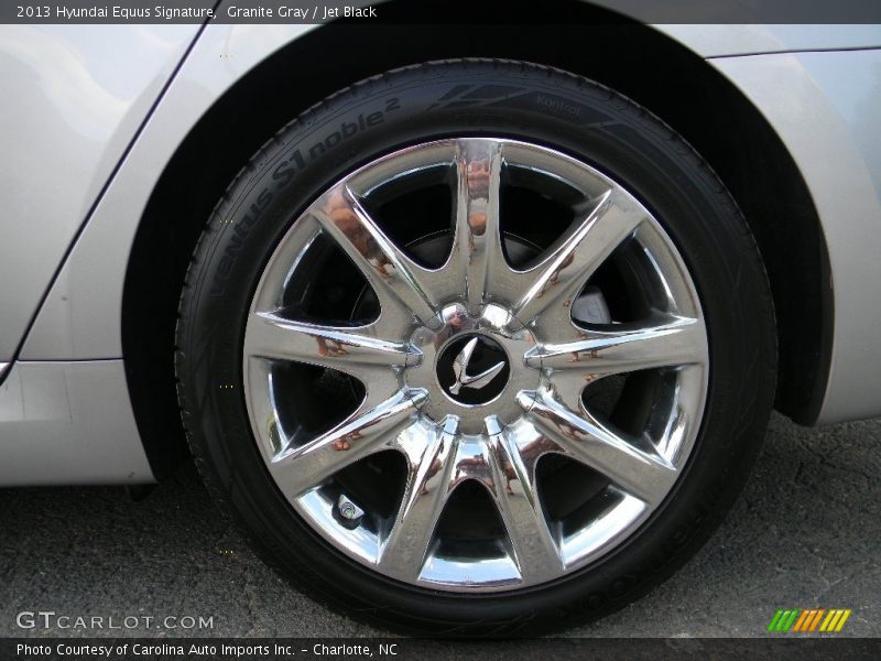 Granite Gray / Jet Black 2013 Hyundai Equus Signature