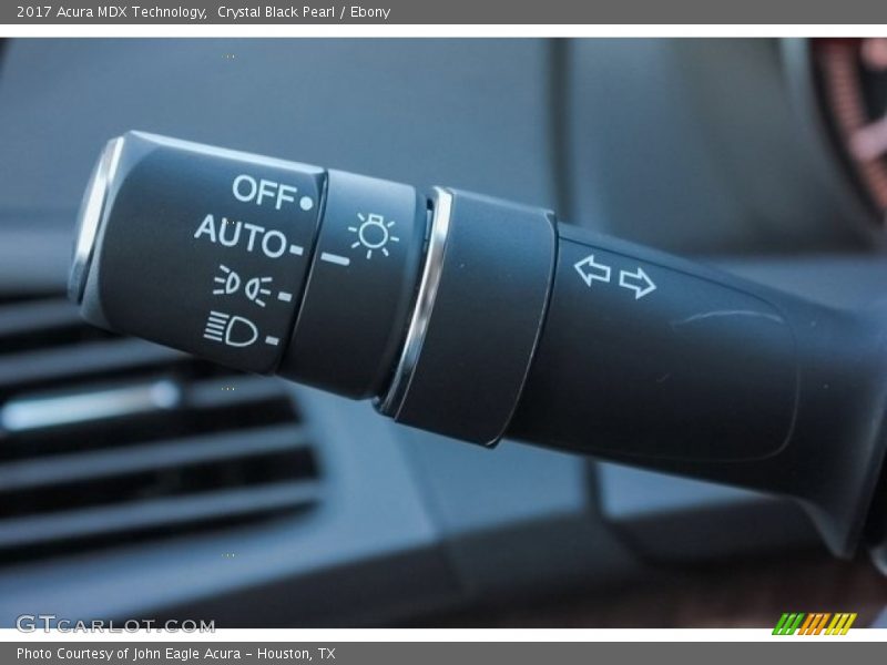 Crystal Black Pearl / Ebony 2017 Acura MDX Technology