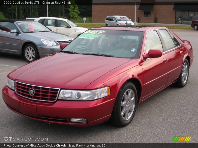 Crimson Red / Shale 2001 Cadillac Seville STS