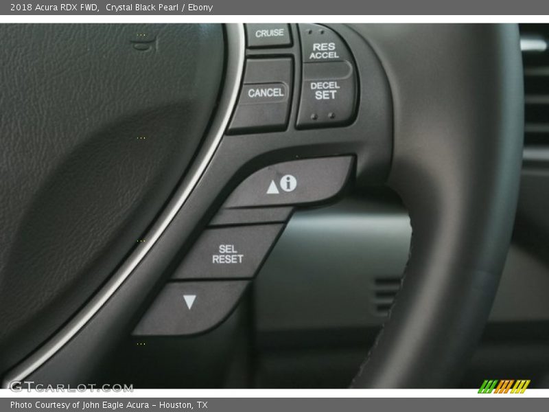 Crystal Black Pearl / Ebony 2018 Acura RDX FWD