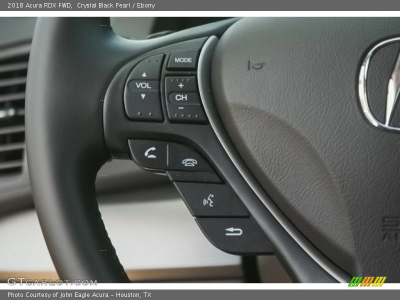 Crystal Black Pearl / Ebony 2018 Acura RDX FWD