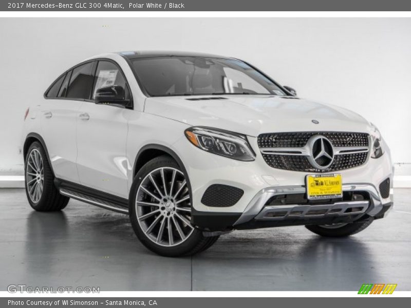 Polar White / Black 2017 Mercedes-Benz GLC 300 4Matic