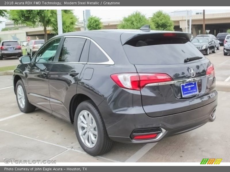 Modern Steel Metallic / Graystone 2018 Acura RDX FWD Technology