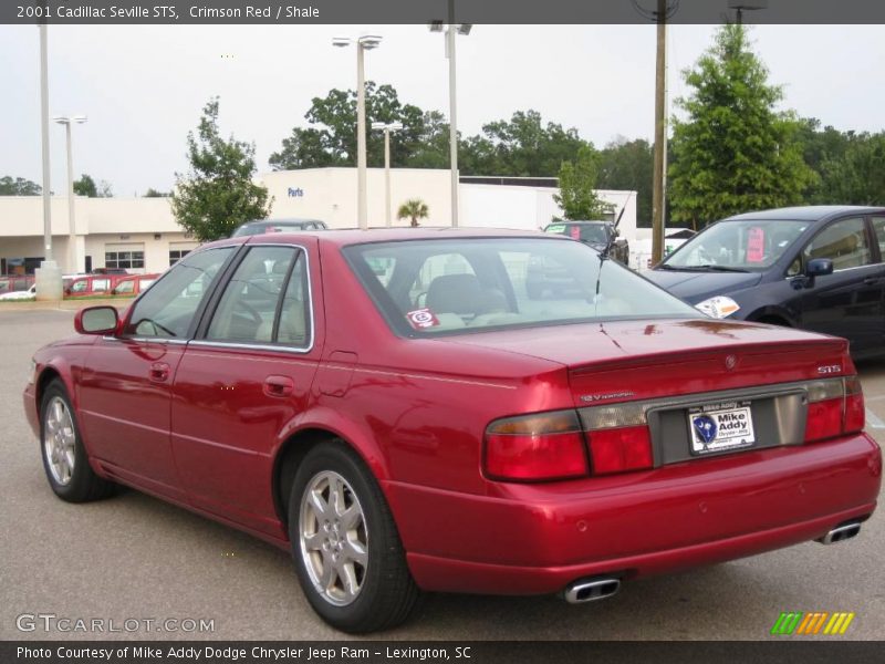 Crimson Red / Shale 2001 Cadillac Seville STS