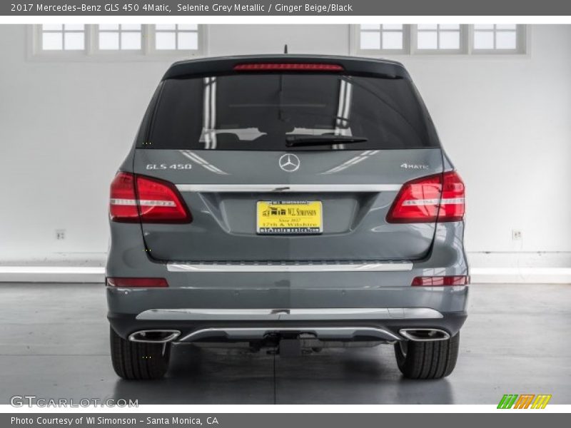 Selenite Grey Metallic / Ginger Beige/Black 2017 Mercedes-Benz GLS 450 4Matic