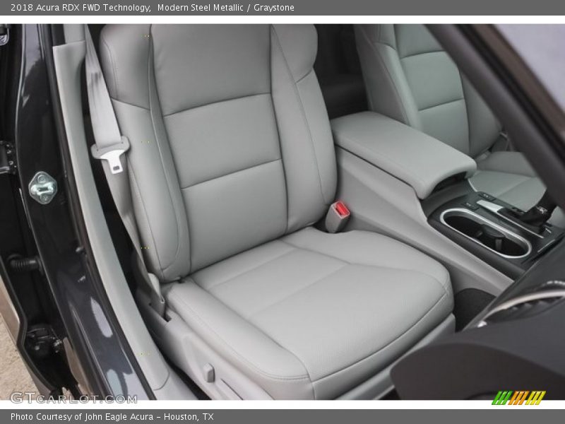 Modern Steel Metallic / Graystone 2018 Acura RDX FWD Technology