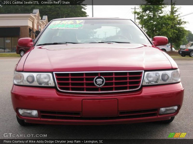 Crimson Red / Shale 2001 Cadillac Seville STS