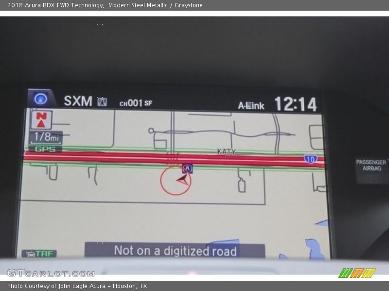 Modern Steel Metallic / Graystone 2018 Acura RDX FWD Technology