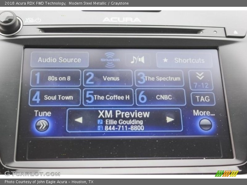 Modern Steel Metallic / Graystone 2018 Acura RDX FWD Technology