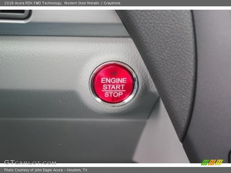 Modern Steel Metallic / Graystone 2018 Acura RDX FWD Technology