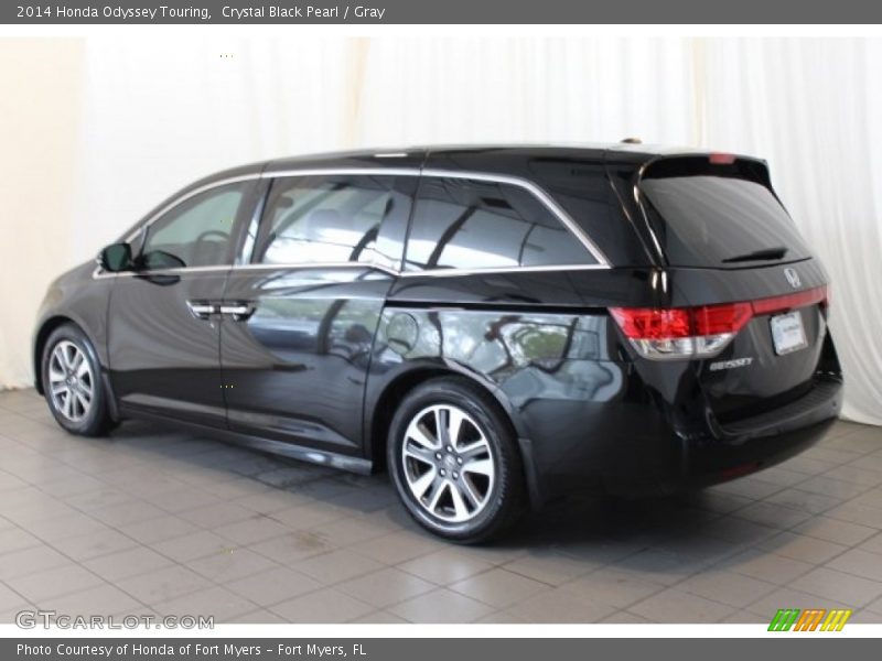 Crystal Black Pearl / Gray 2014 Honda Odyssey Touring