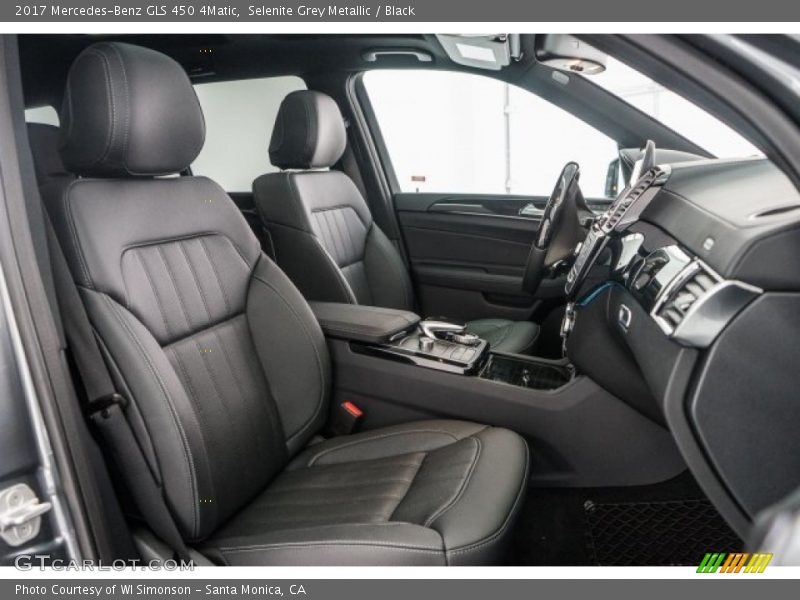 Selenite Grey Metallic / Black 2017 Mercedes-Benz GLS 450 4Matic