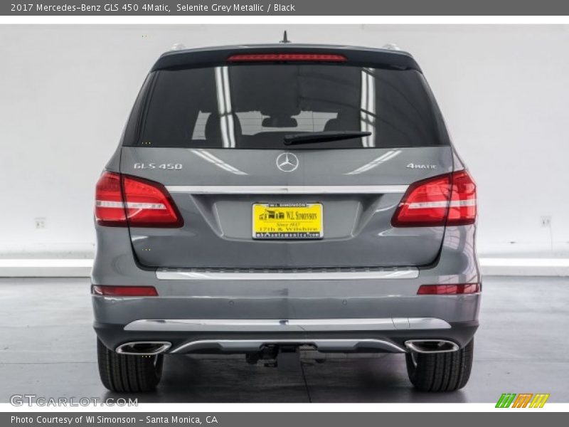 Selenite Grey Metallic / Black 2017 Mercedes-Benz GLS 450 4Matic