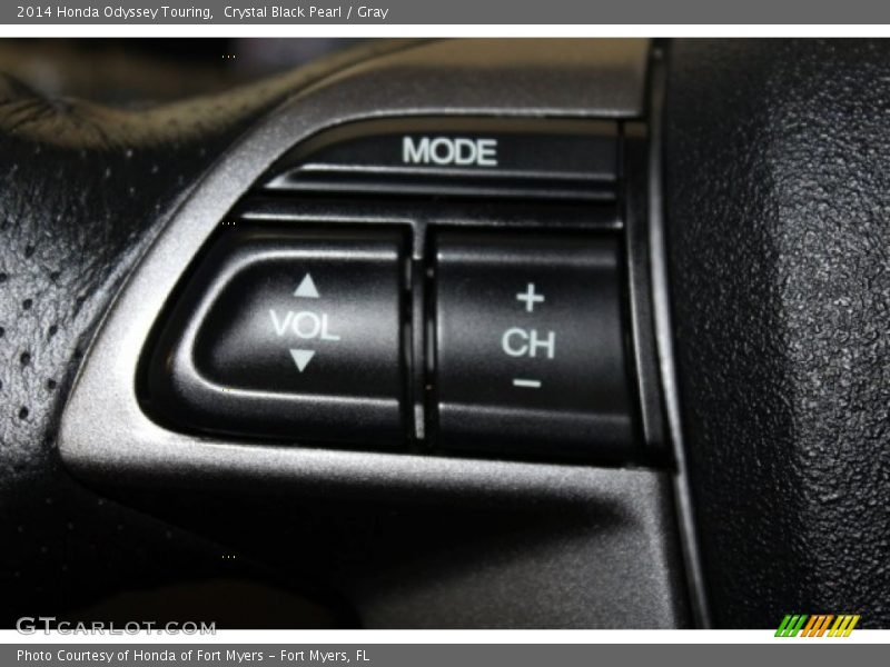 Crystal Black Pearl / Gray 2014 Honda Odyssey Touring