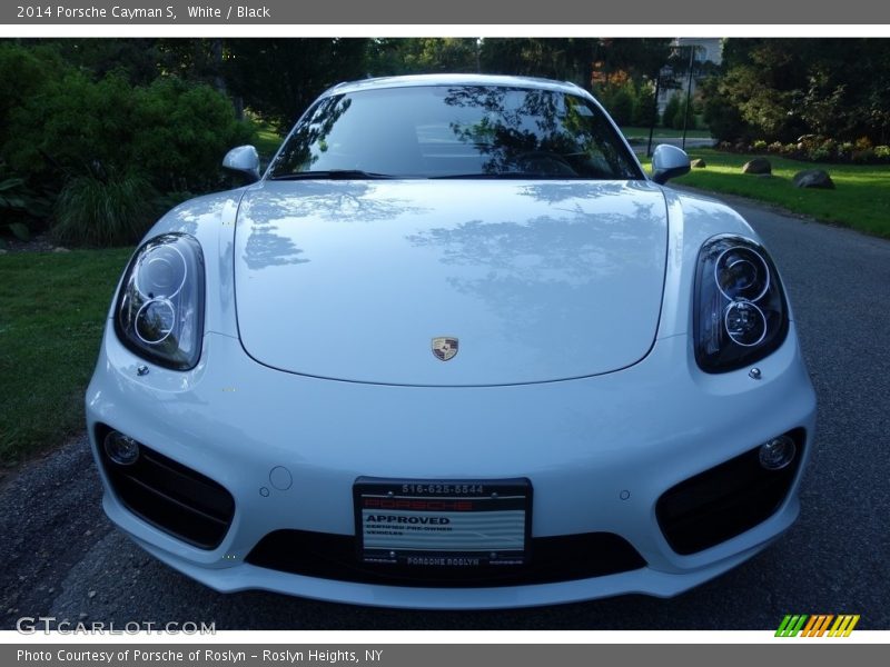 White / Black 2014 Porsche Cayman S