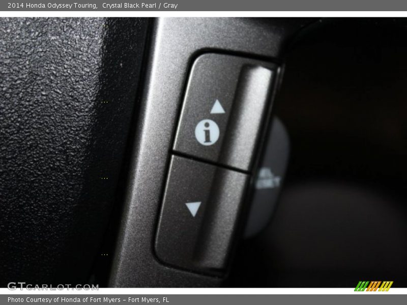 Crystal Black Pearl / Gray 2014 Honda Odyssey Touring