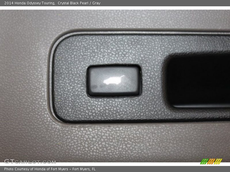 Crystal Black Pearl / Gray 2014 Honda Odyssey Touring