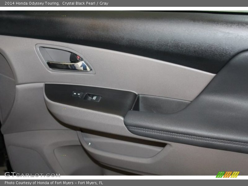 Crystal Black Pearl / Gray 2014 Honda Odyssey Touring
