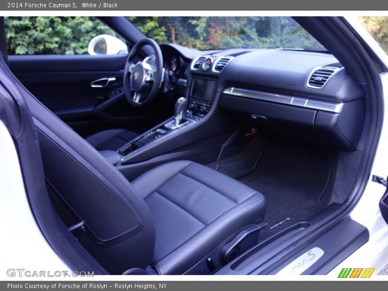 White / Black 2014 Porsche Cayman S