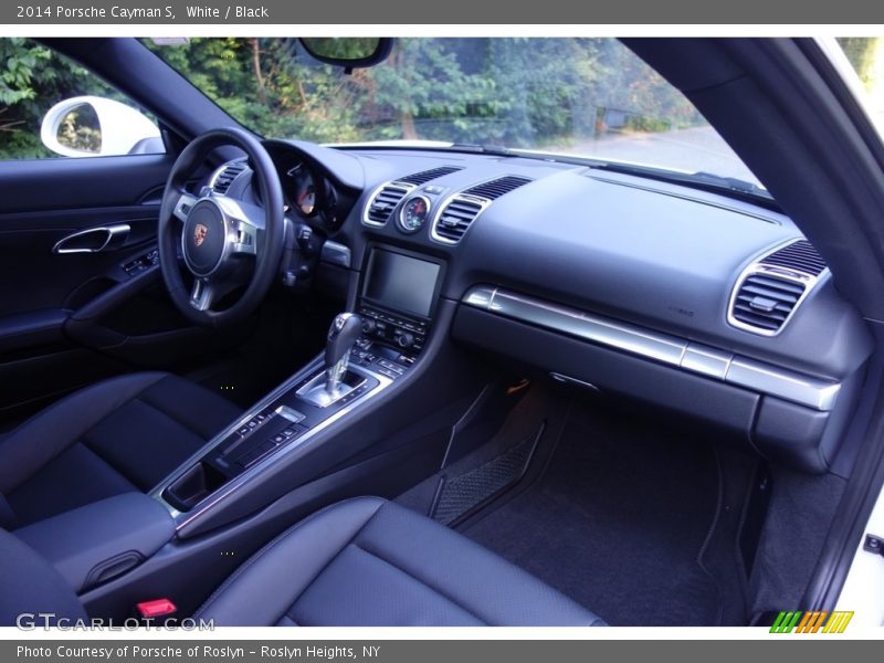 White / Black 2014 Porsche Cayman S