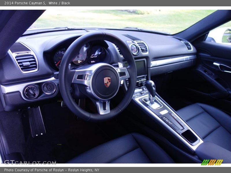 White / Black 2014 Porsche Cayman S